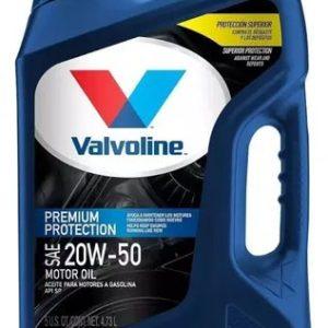 Aceite Valvoline 20w50 - 4.7 l.