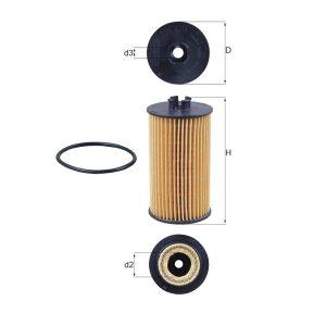 Filtro de Aceite OX 401 D